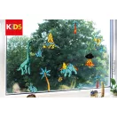 Marabu KiDS Window Color üvegmatrica festék szett - "Dinoszaurusz", 6 x 25 ml
