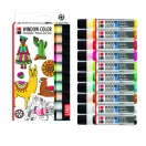 Marabu Window Color üvegmatrica festék szett - "Láma", 10 x 25 ml