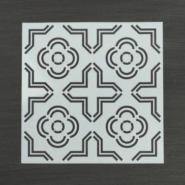 Festősablon (stencil) - Fatima, keleti minta