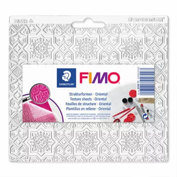   FIMO felületmintázó lap gyurmához - 15,5 cm x 16,5 cm, keleti
