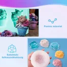 Let's Resin önthető kétkomponensű szilikon - próbakészlet eszközökkel, 230 g