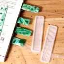 Szilikon öntőforma - mintás könyvjelző 1.