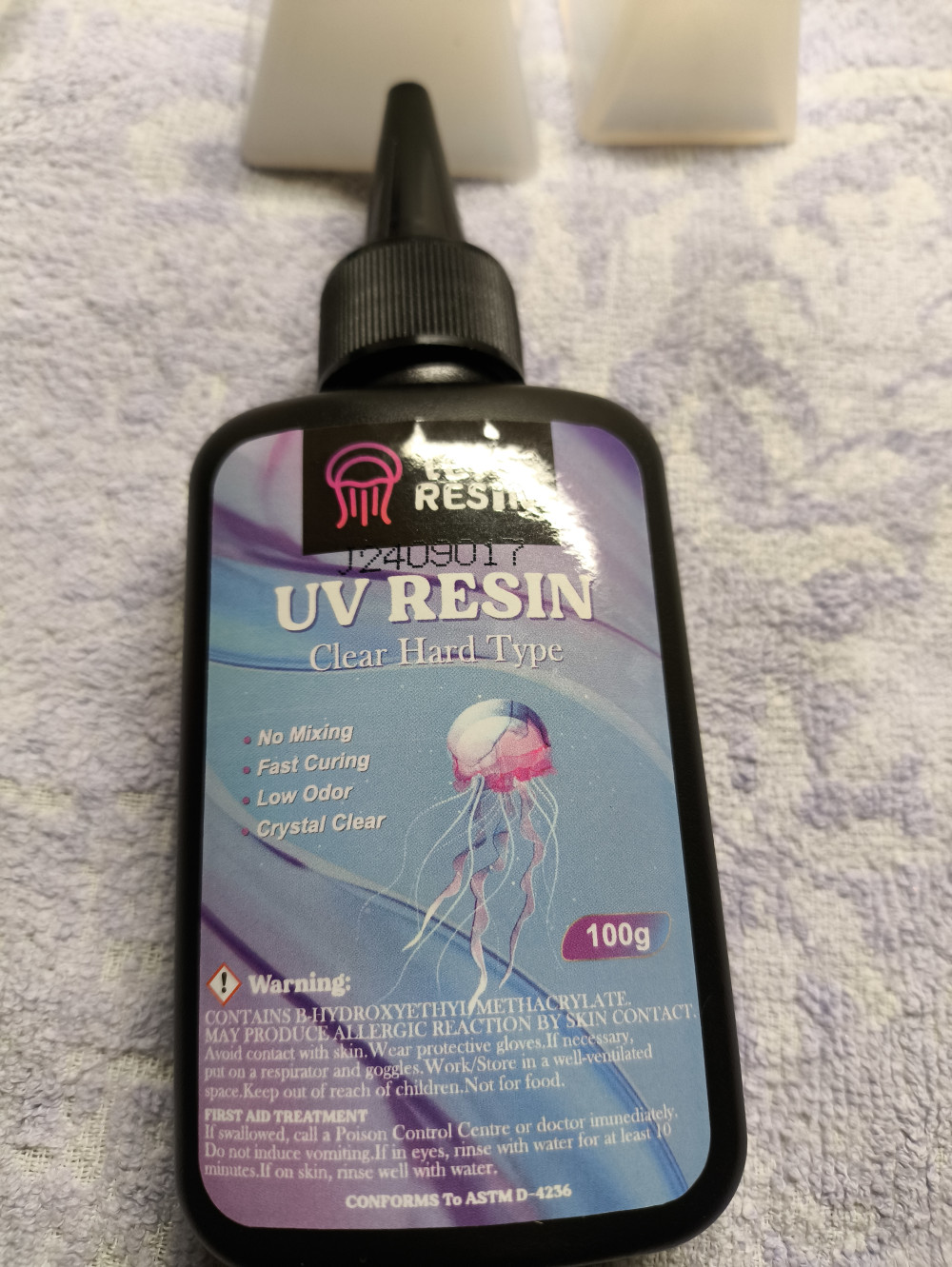 Let's Resin UV-gyanta - kemény típus, 200 g
