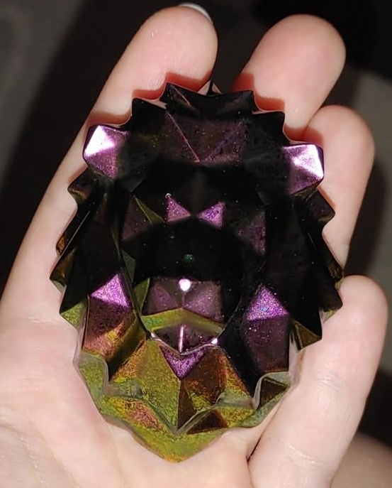 Szilikon öntőforma - 3D oroszlán fej